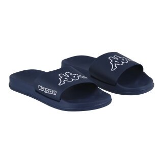 Kappa swimming shoes logo navy blue men's - 1 pair
