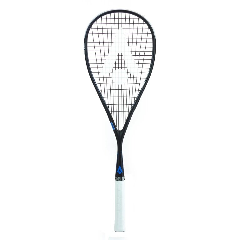 Karakal Squash Racket Air Speed 2.1 120g/balanced 2025 black/blue - strung -