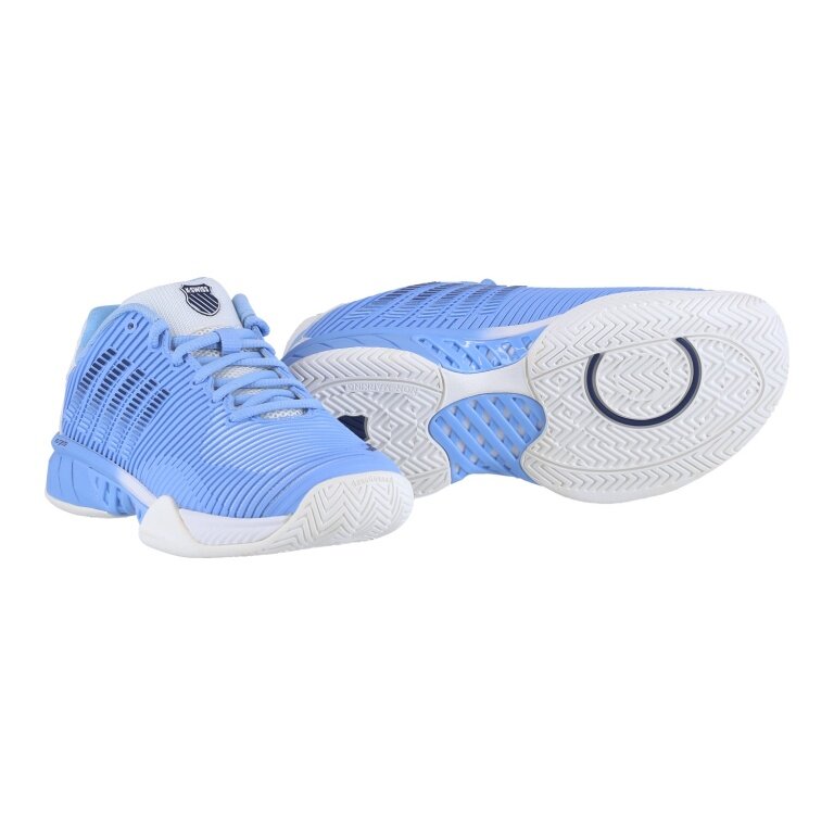 KSwiss Tennis Shoes Hypercourt Express 2 Allcourt Light Blue Ladies