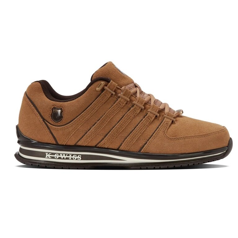 KSwiss Rinzler #25 Leather Trainers Brown/Black Men's