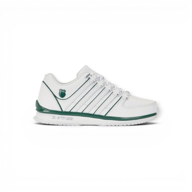 KSwiss Rinzler Leather Sneakers 2026 white/green men's