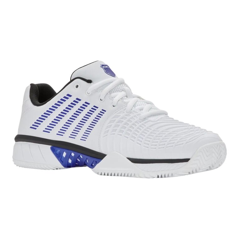 KSwiss Tennis Shoes Express Light 3 Clay/Sand Court 2026 White/Dazzling Blue Men's