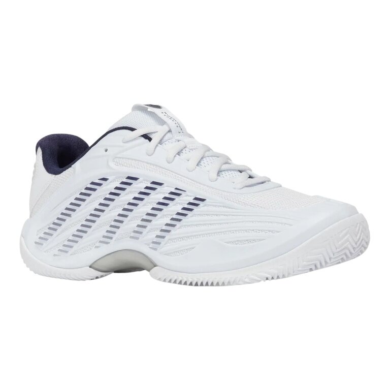 KSwiss Hypercourt Express 3 Clay/Sand Court Tennis Shoes white/dark blue Men's