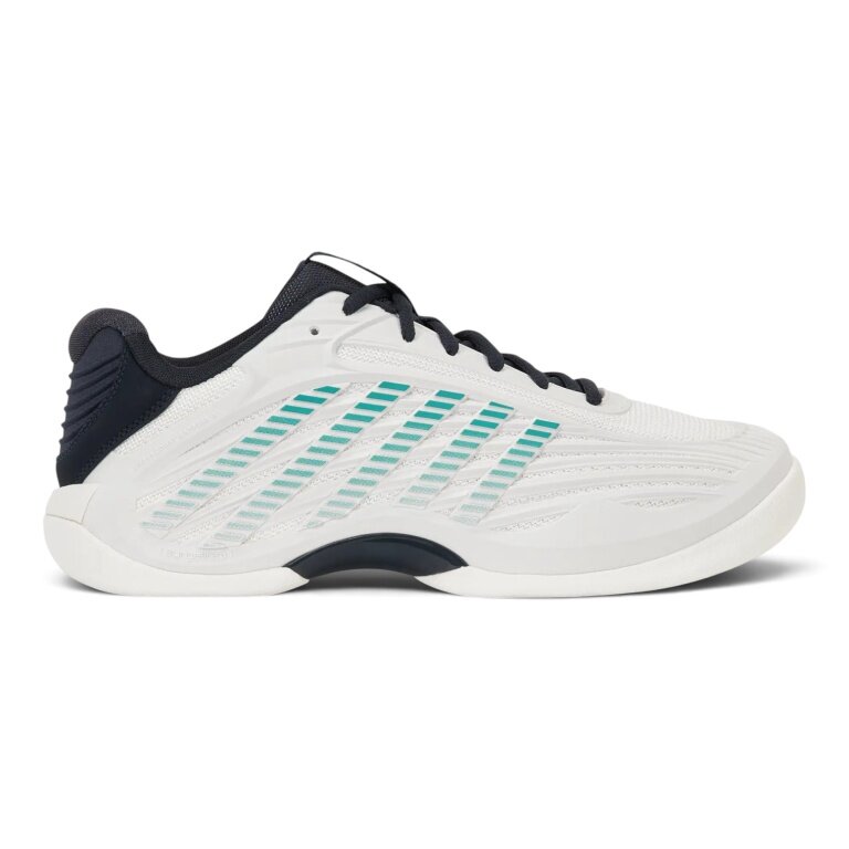 KSwiss Tennis Shoes Hypercourt Express 3 Indoor/Carpet White/Carbon/Blue Men's