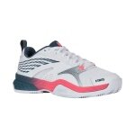 KSwiss Speedex HB Clay/Sand Court Tennis Shoes 2024 white/peacoat blue/neon blaze men's