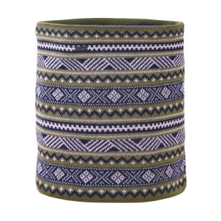 Kama multifunctional scarf (neck scarf) S35 - merino wool - dark green - 1 piece