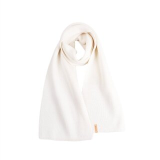 Kama Scarf (100% Merino Wool) S07 - white 170m x 22cm - 1 piece