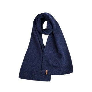 Kama Scarf (100% Merino Wool) S07 - navy blue 170m x 22cm - 1 piece