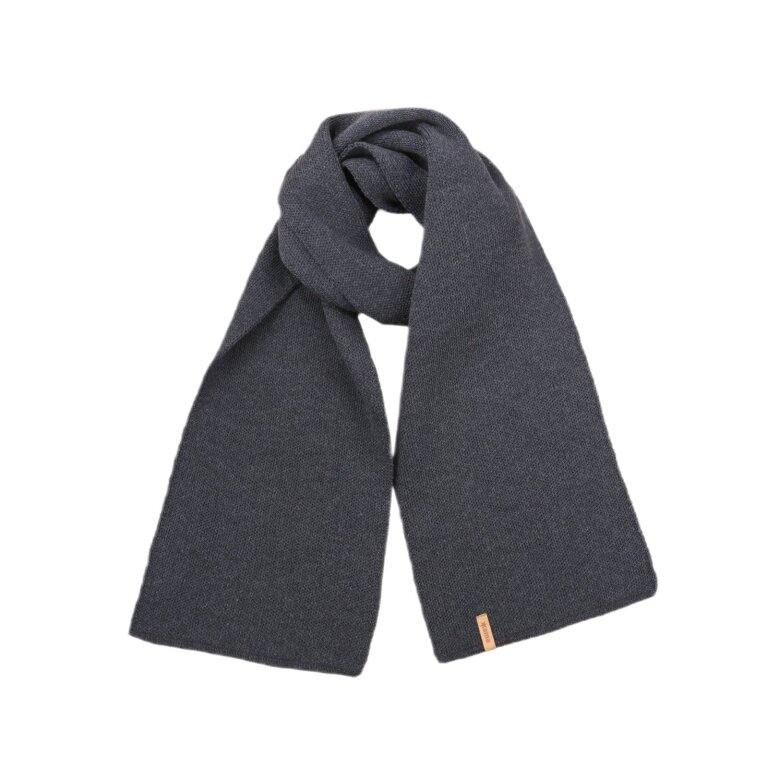 Kama Scarf (100% Merino Wool) S07 - dark grey 170m x 22cm - 1 piece