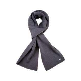 Kama Scarf (Merino Wool Blend) S22 - dark grey 170m x 22cm - 1 piece