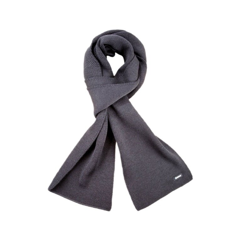 Kama Scarf (Merino Wool Blend) S22 - dark grey 170m x 22cm - 1 piece