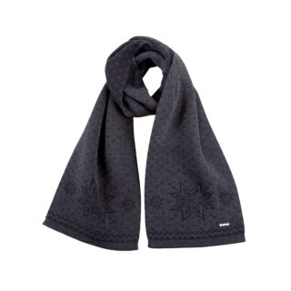 Kama Scarf (Merino Wool) S23 - graphite grey 160cm x 25cm - 1 piece