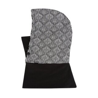 Kama balaclava D26 - black/white - 1 piece