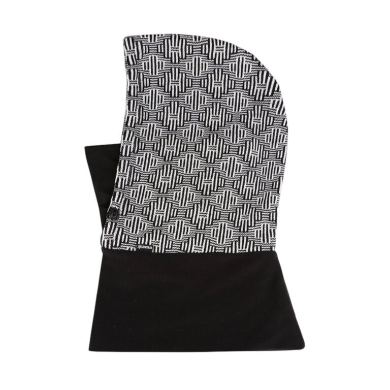 Kama balaclava D26 - black/white - 1 piece