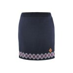 Kama Winter Skirt 6011 made of merino wool (windproof, lined) dark blue ladies
