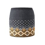 Kama Winter Skirt 6015 made of merino wool (windproof, lined) graphite grey ladies