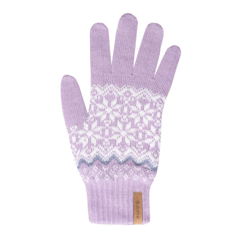 Kama Winter Gloves R116 (Merino Wool, warm) pink - 1 pair