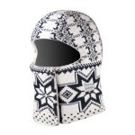 Kama Sturmhaube DW22 (windproof, breathable, very warm) - white/black - 1 piece