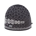 Kama knitted hat (beanie) A128 Merino - black - 1 piece