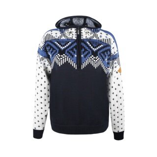 Kama Hooded Sweatshirt Kamakadze 5057 Half Zip (Merino Wool Blend) navy blue Ladies