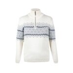 Kama Sweater Pullover 5058 Half Zip (Merino Wool) white Ladies