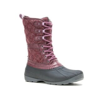 Kamik Winter Boots Sierra - seam-sealed, waterproof - burgundy red Kids