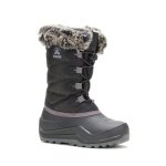 Kamik Winter Boots Snowangel - Made in Canada, waterproof - black girls