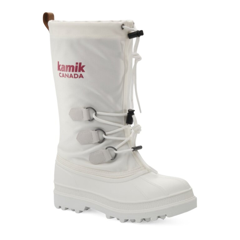 Kamik Winter Boots Canuck (Denier Nylon, waterproof) 2026 white men's