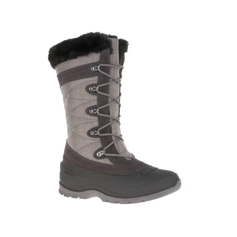 Kamik Winter Boots Snovalley 4 (Suede, Waterproof) Charcoal Grey Women