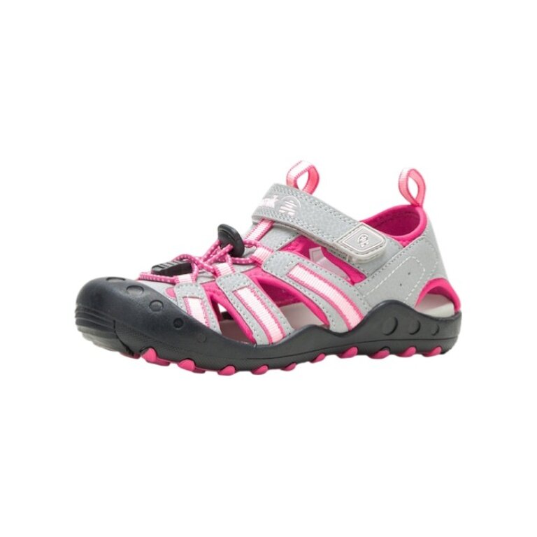 Kamik Sandal Crab (waterproof synthetic leather) grey/pink children