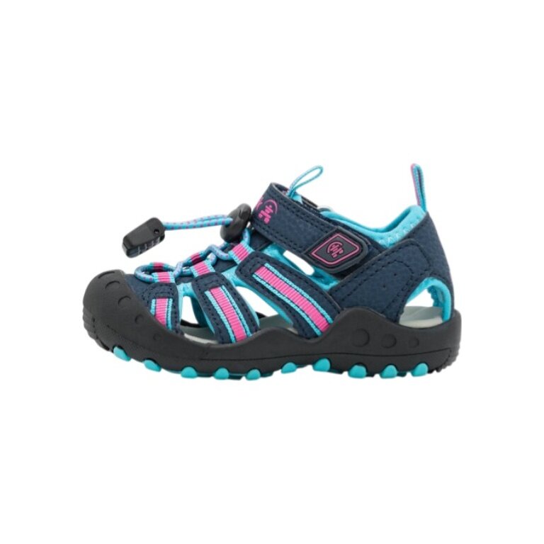 Kamik Sandal Crab (waterproof synthetic leather) navy blue/teal/marine children