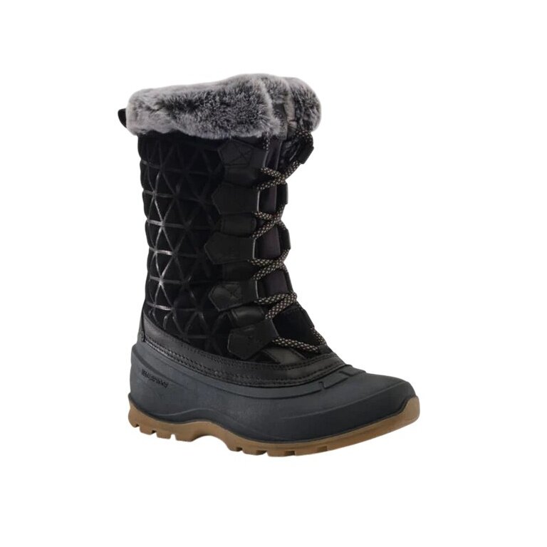 Kamik Winter Boots Snovalley 6 (Suede, waterproof) 2025 black ladies