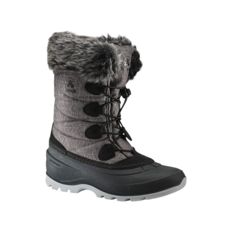 Kamik Winter Boots Momentum 3 (insulated, waterproof, seam-sealed) dark grey ladies