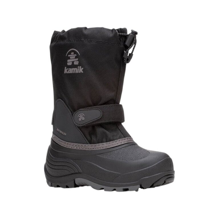 Kamik Winter Boots Waterbug 5G (waterproof) black/charcoal children