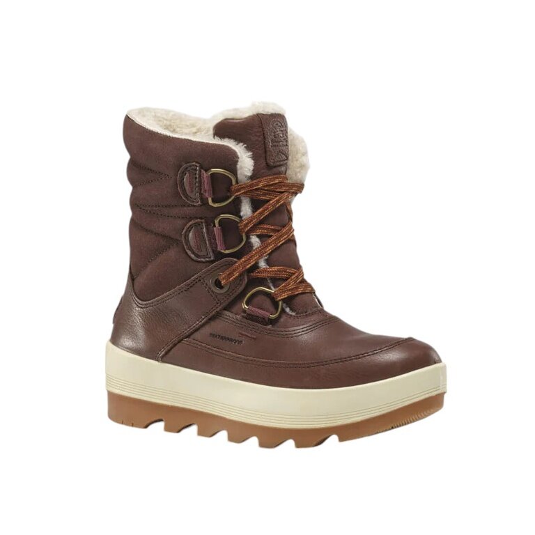 Kamik Celestem Winter Boots (Leather, Waterproof) Dark Brown Ladies