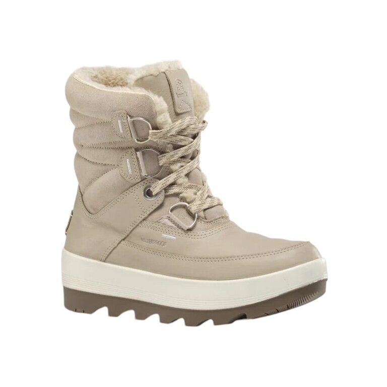 Kamik Celeste M Winter Boots (Leather, Waterproof) Taupe/Beige Ladies