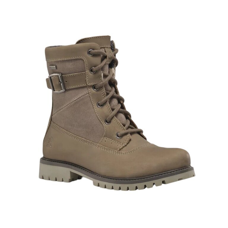 Kamik Winter Boots Rogue Mid (Suede, waterproof) fossil brown ladies