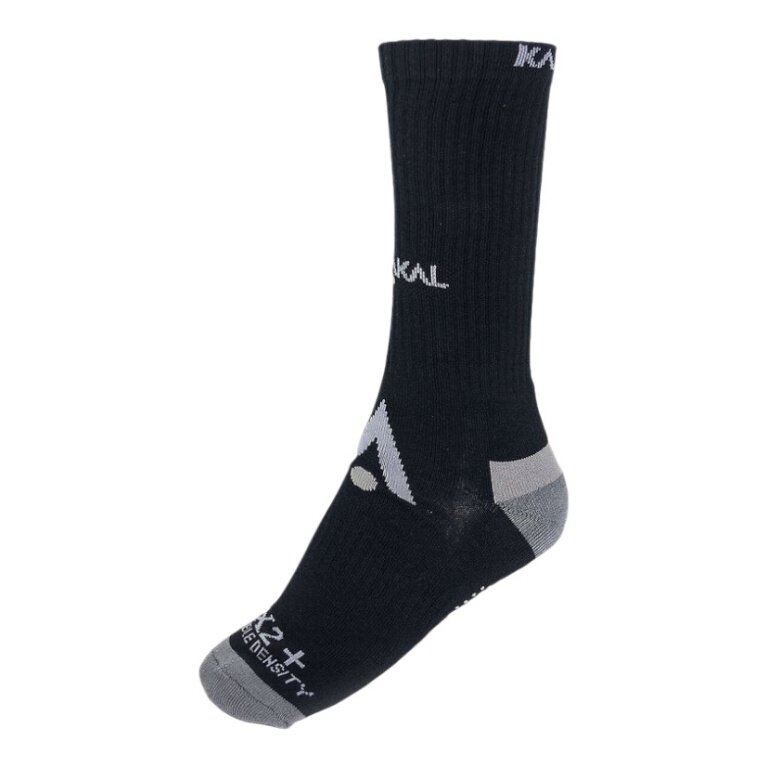 Karakal Indoor Sock X2+ Mid-Calf black/grey - 1 pair