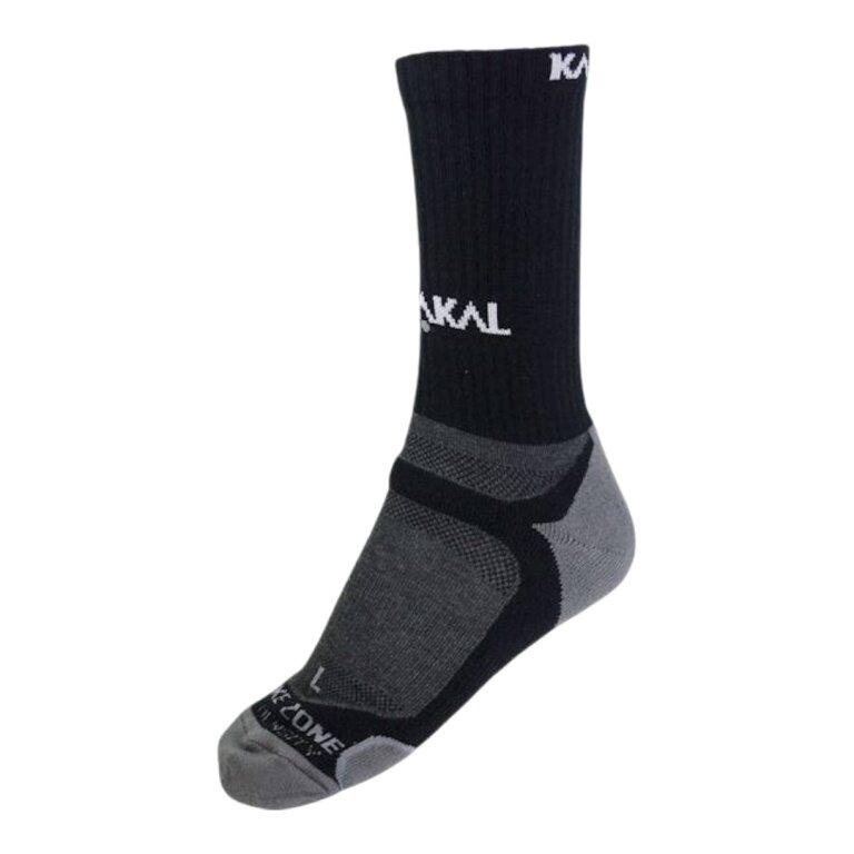Karakal Indoor Sock X4+ Mid-Calf black/grey - 1 pair