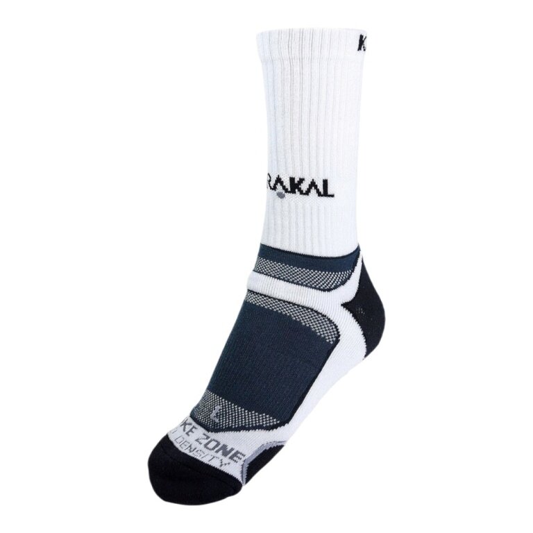 Karakal Indoor Sock X4+ Mid-Calf white/black/grey - 1 Pair