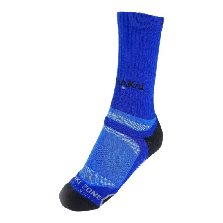 Karakal Indoor Sock X4+ Mid-Calf blue/black - 1 Pair