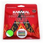 Karakal Badminton String Hot Zone 68 Green 10m Set