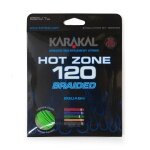 Karakal Squash String Hot Zone Braided 120 (Power+Control) 1.20mm green 11m Set