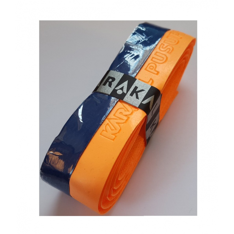 Karakal Basic Band PU Super Grip DUO 1.8mm navy blue/orange - 1 piece