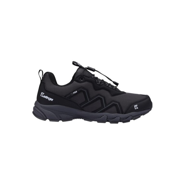 Kastinger Everyhiker Low KTX Hiking Leisure Shoes (Quick-lacing System, Waterproof) Black Men's