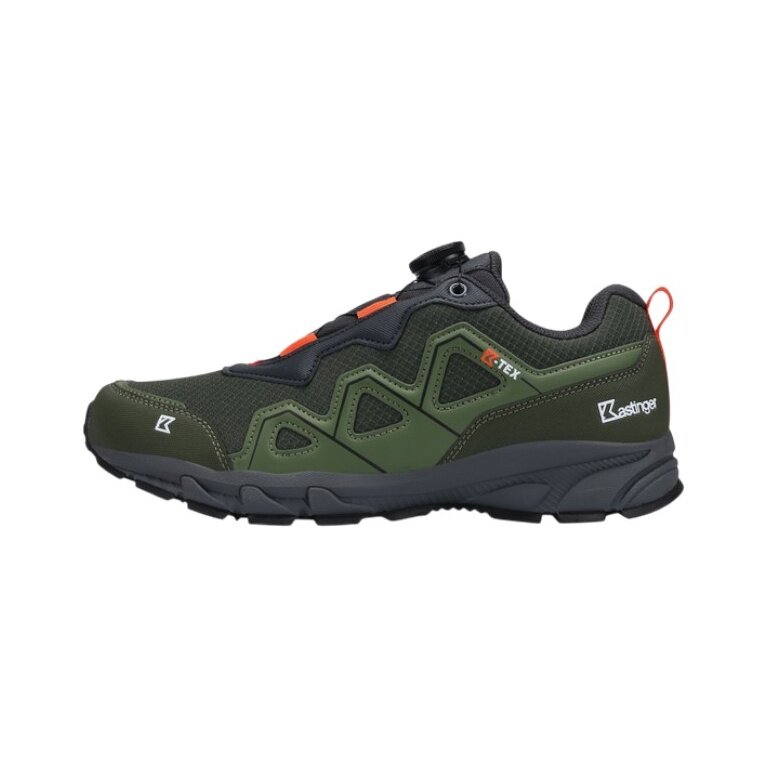 Kastinger Hiking Shoes FS-Superhiker Low XT KTX (Quick-lacing system, waterproof) olive/flame men's