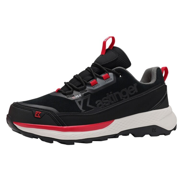 Kastinger Hiking Shoes LH-Wildberg Low KTX (Speedlace System, waterproof) black/red men's