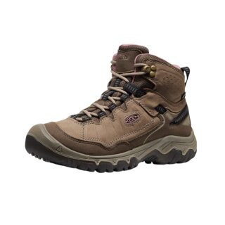 Keen Targhee IV Mid WP Walking Shoes (Nubuck Leather, Waterproof) brown Ladies