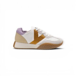 Kehnoo Sneaker The Luminor - white/orange/purple ladies
