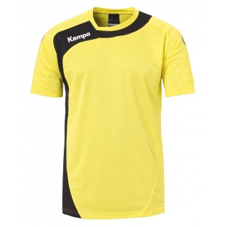 Kempa Sport T-shirt Peak (100% Polyester+Mesh) yellow Men